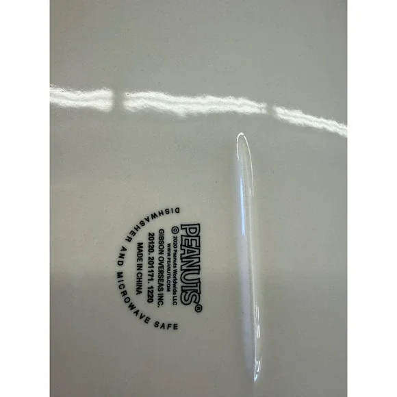 Peanuts Snoopy Easter Egg Candy Dish Plate 2020 Gibson Overseas 14" - Picture 4 of 4